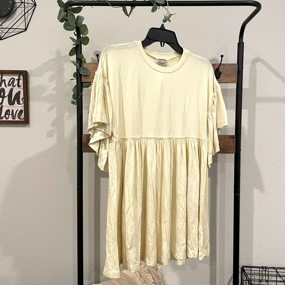 NWT Urban Outfitters Ruffle Mini Frock dress